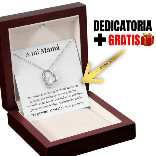Collar Amor-Eterno® para mi Madre (+nota especial GRATIS)
