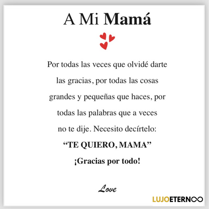 Collar Amor-Eterno® para mi Madre (+nota especial GRATIS)